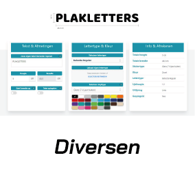 Plakletters