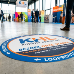 Gedrukte Vloerstickers