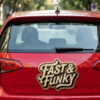 Gedrukte Autostickers
