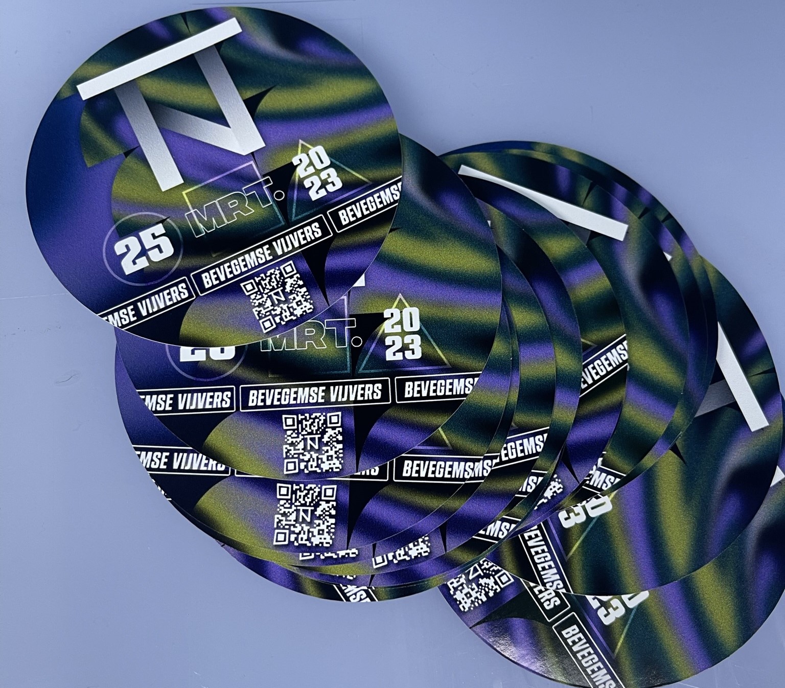 Standaard Budget Stickers (Full-Color)