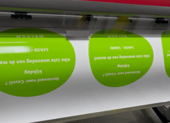 Gedrukte Raamstickers